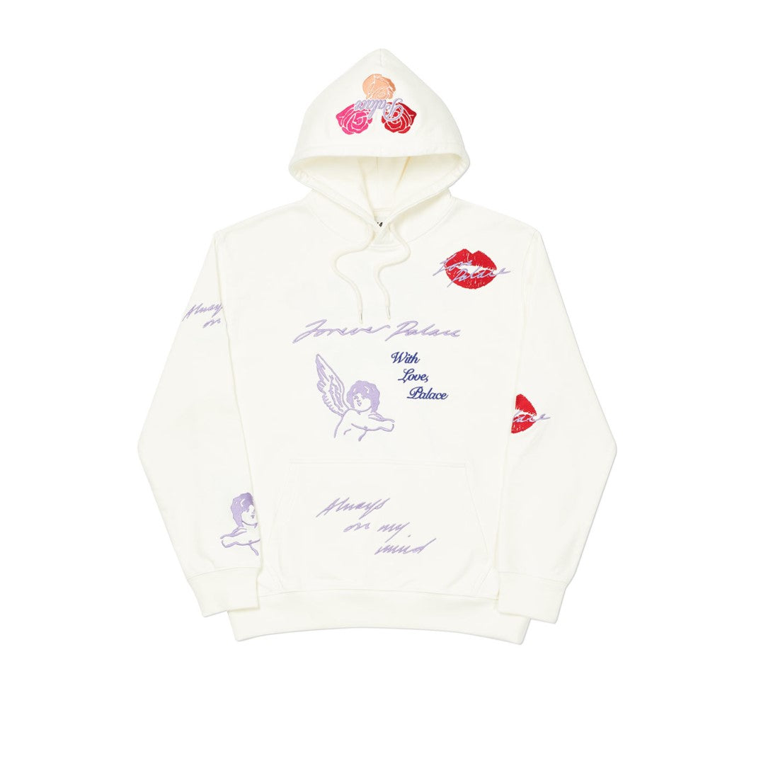 Palace Love Letter Hood White
