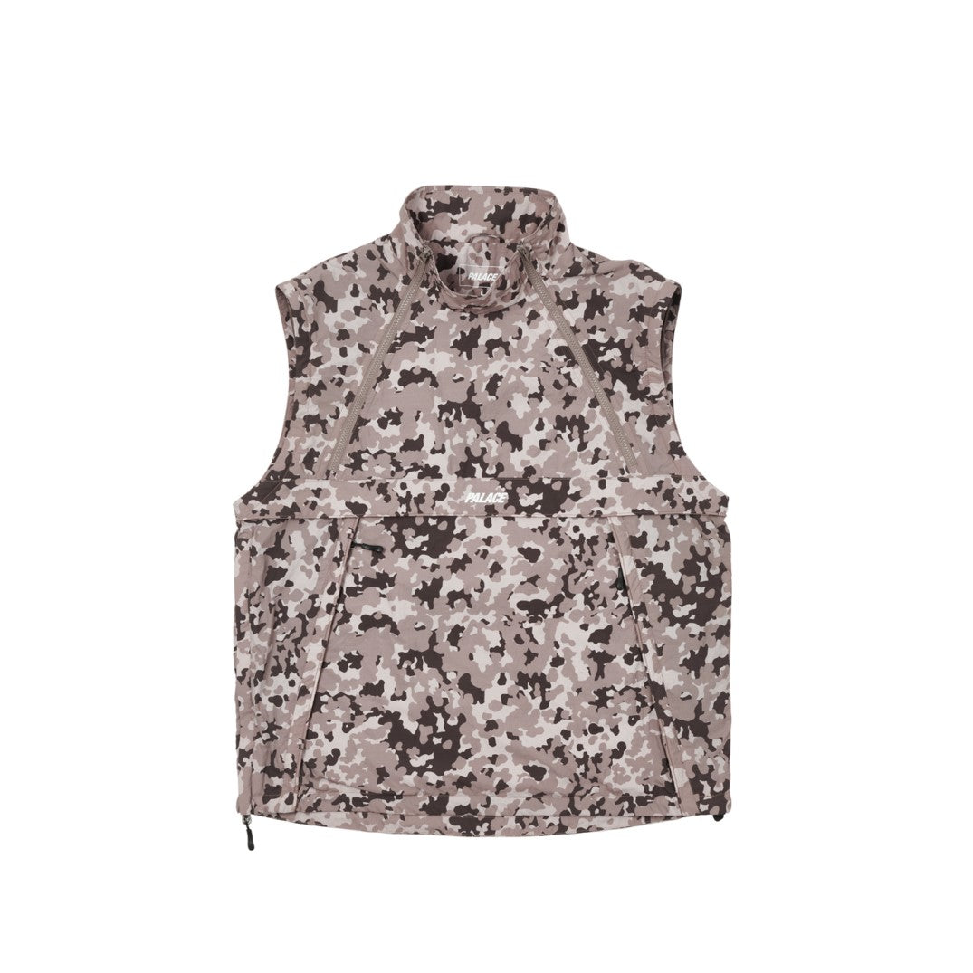 Palace Zip Off Gilet Jacket Urban Camo