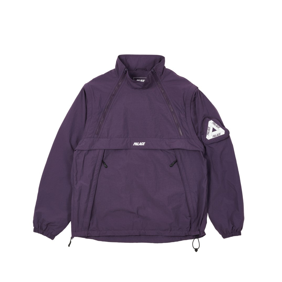 Palace Zip Off Gilet Jacket Purple