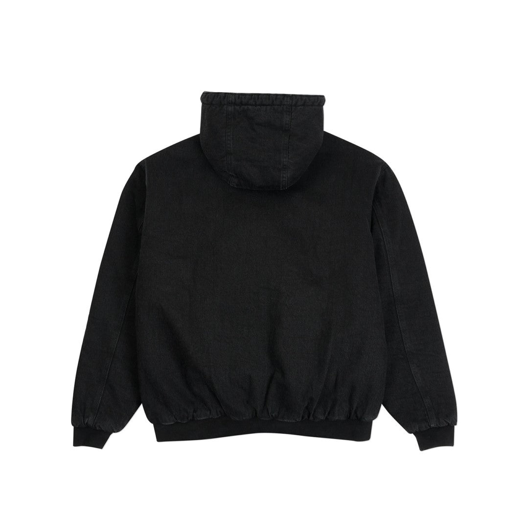 Palace Active Bredda Jacket Black Stone Wash - SPRMRKT