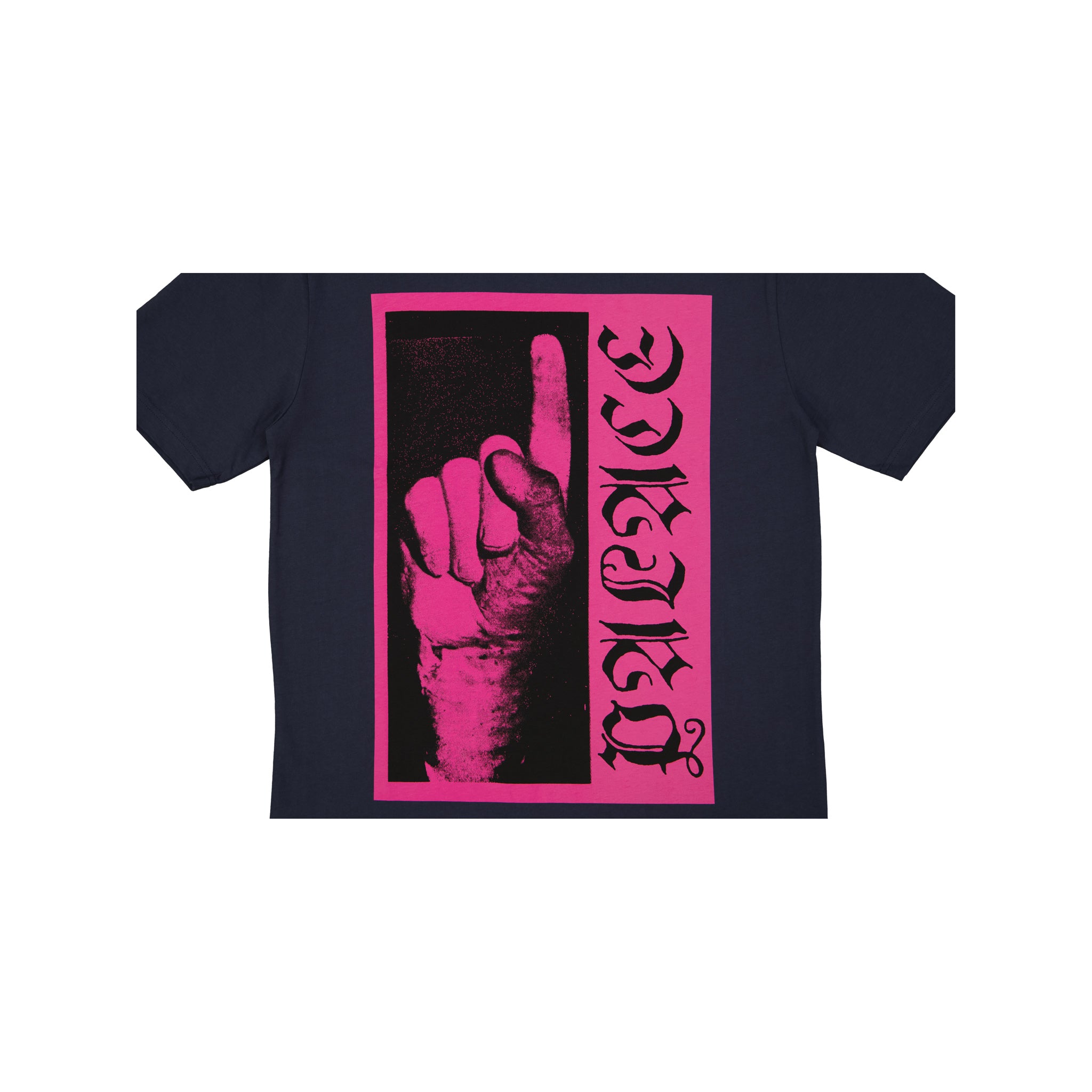 Palace Ancient Finger T-Shirt Navy - SPRMRKT