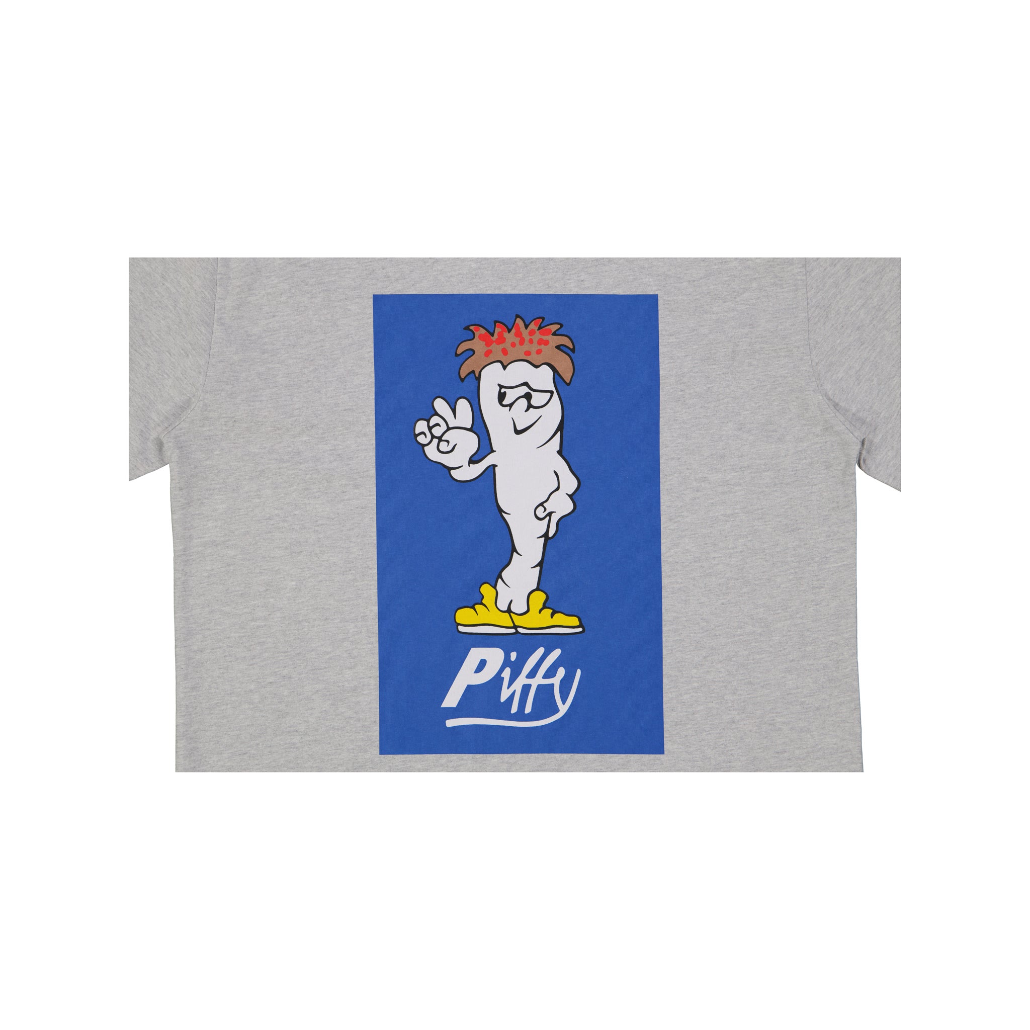 Palace Piffy T-Shirt Grey Marl - SPRMRKT